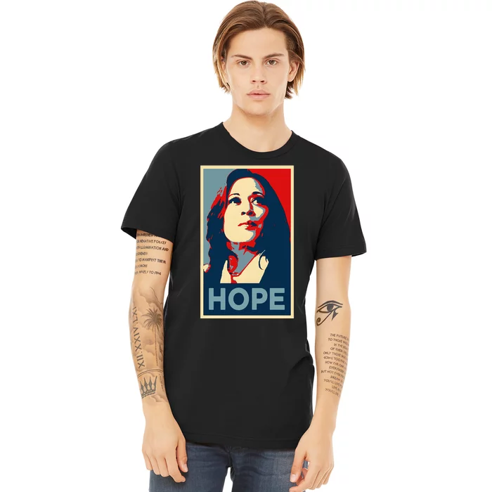 Hope Is Making Comeback Kamala Harris Obama Poster 47 Vote Premium T-Shirt