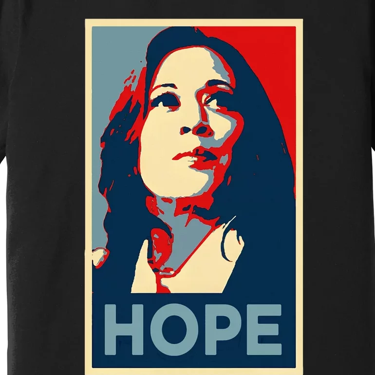 Hope Is Making Comeback Kamala Harris Obama Poster 47 Vote Premium T-Shirt