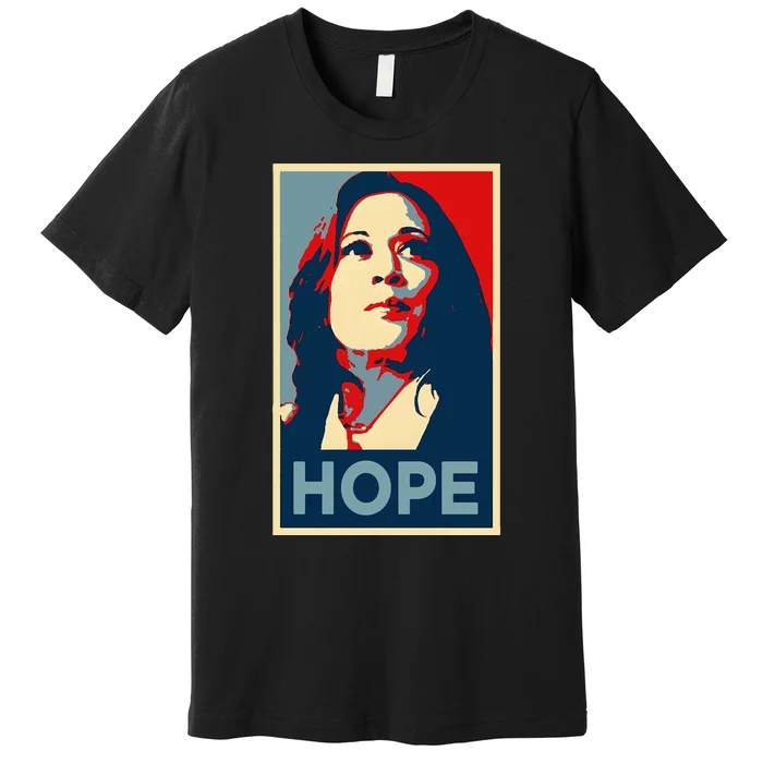 Hope Is Making Comeback Kamala Harris Obama Poster 47 Vote Premium T-Shirt