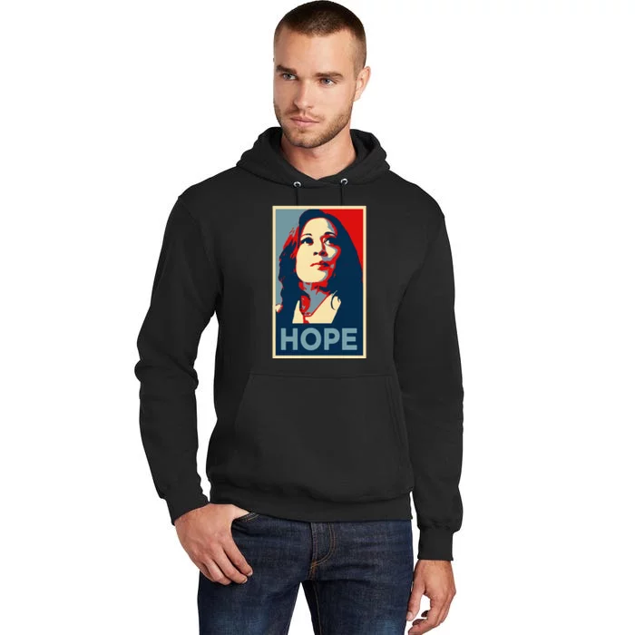 Hope Is Making Comeback Kamala Harris Obama Poster 47 Vote Tall Hoodie