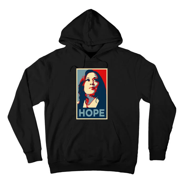 Hope Is Making Comeback Kamala Harris Obama Poster 47 Vote Tall Hoodie