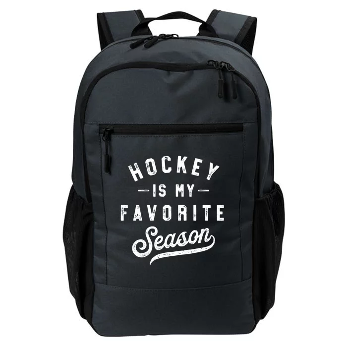 Hockey Is My Favorite Season Vintage Gift Daily Commute Backpack