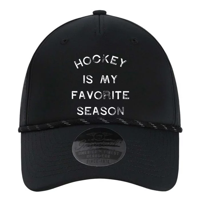 Hockey Is My Favorite Season Game Day Puck Goal Ice Rink Gift Performance The Dyno Cap