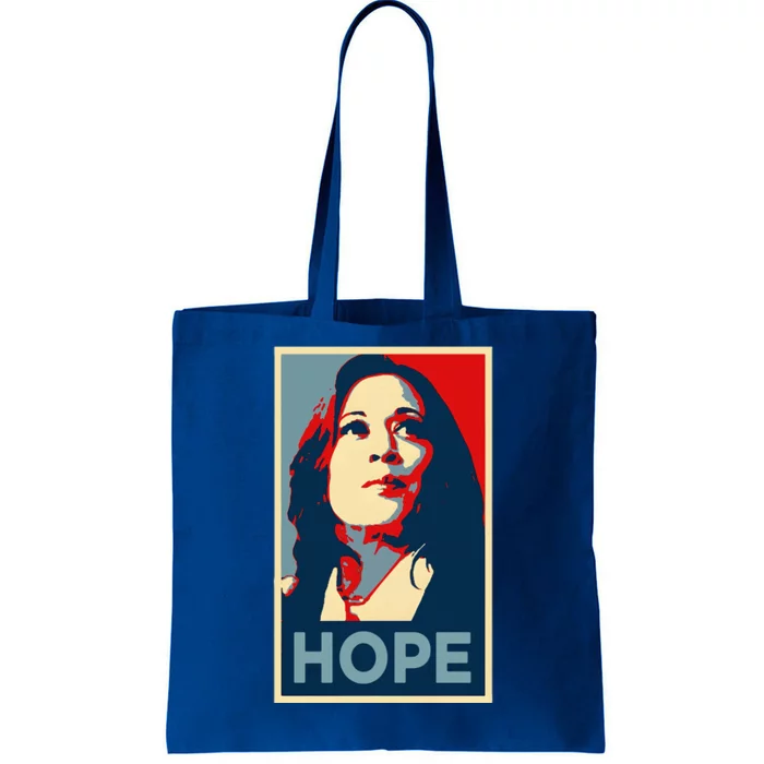 Hope Is Making Comeback Kamala Harris Obama Poster 47 Vote Tote Bag