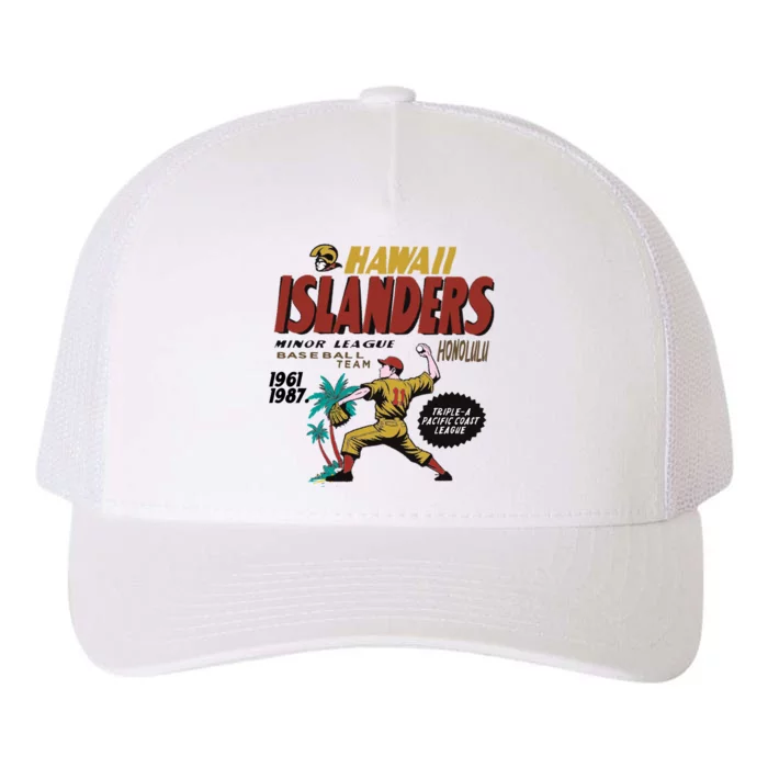 Hawaii Islanders Minor League Baseball Team Honolulu 1961 Yupoong Adult 5-Panel Trucker Hat