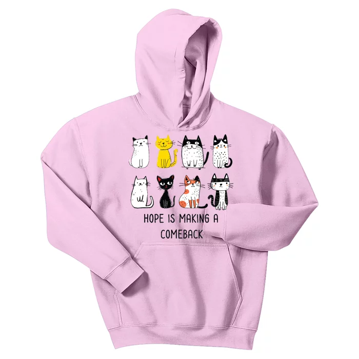 Hope Is Making A Comeback Cute Women 2024 Kids Hoodie