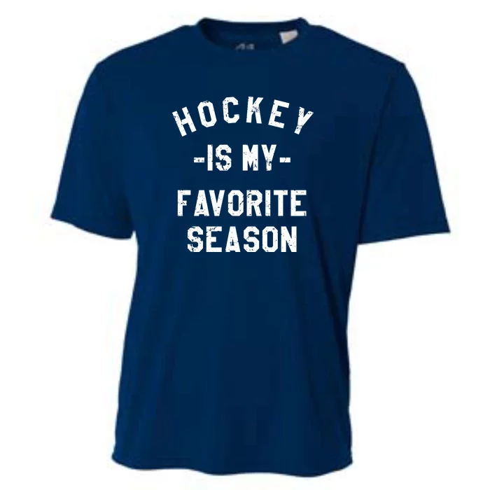 Hockey Is My Favorite Season Cooling Performance Crew T-Shirt