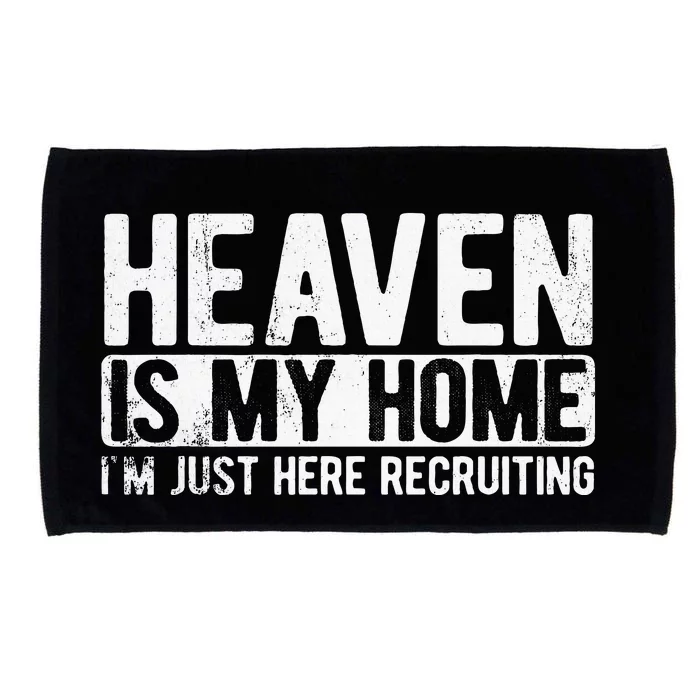 Heaven Is My Home Christian Religious Jesus Microfiber Hand Towel