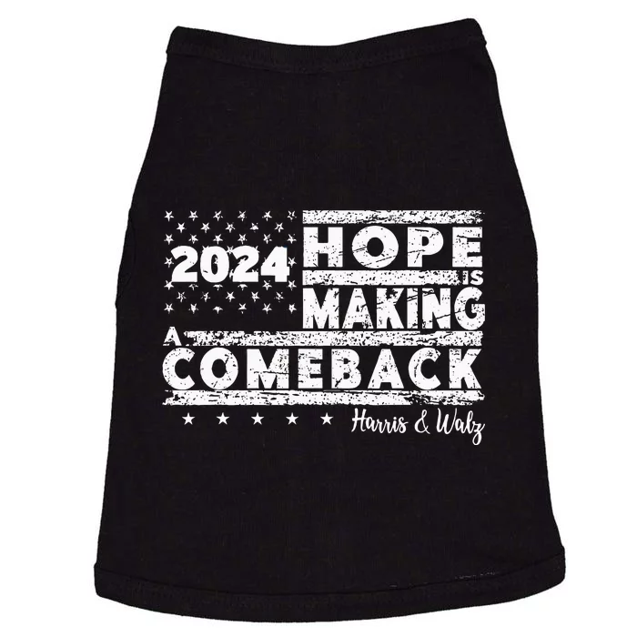 Hope Is Making A Comeback Harris & Walz Doggie Tank