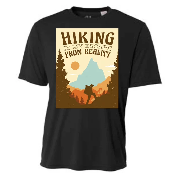 Hiking Is My Escape From Reality Cooling Performance Crew T-Shirt