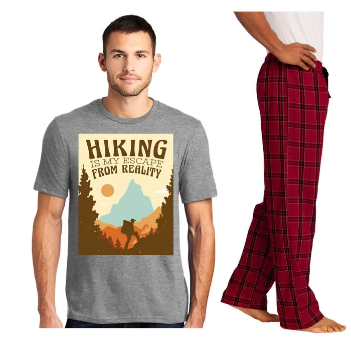 Hiking Is My Escape From Reality Pajama Set