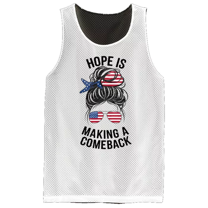 Hope Is Making A Come Back Kamala Harris 2024 Mesh Reversible Basketball Jersey Tank