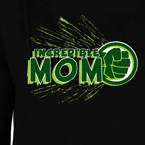 H.U.L.K Incredible Mom Family Trip Vacation Mother’S Day Womens Funnel Neck Pullover Hood