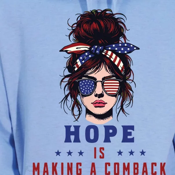 Hope Is Making A Comeback Unisex Surf Hoodie