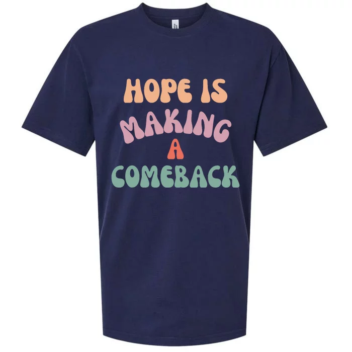 Hope Is Making A Comeback Sueded Cloud Jersey T-Shirt