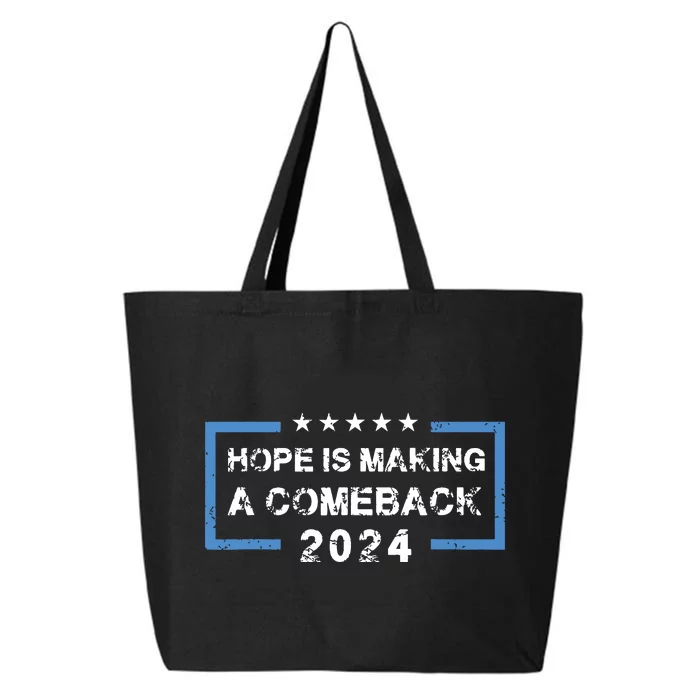 Hope Is Making A Comeback Democrats Vintage 2024 25L Jumbo Tote