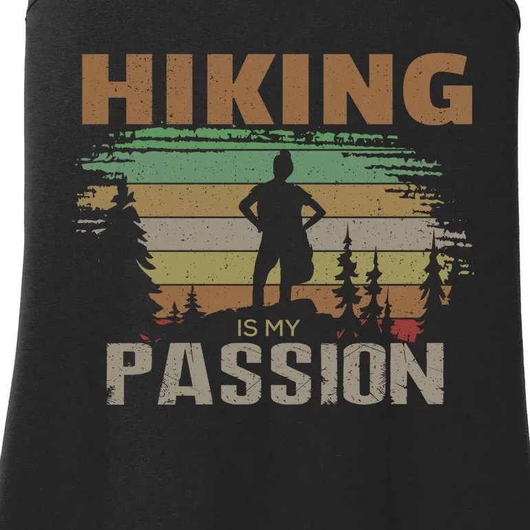 Hiking Is My Passion Ladies Essential Tank