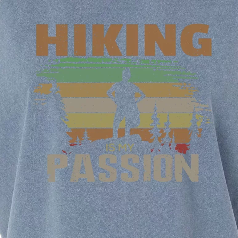 Hiking Is My Passion Garment-Dyed Women's Muscle Tee