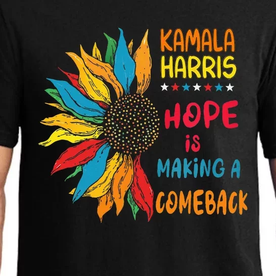 Hope Is Making A Come Back Harris Walz 2024 Pajama Set