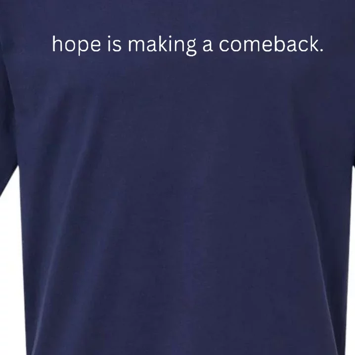 Hope Is Making A Comeback Sueded Cloud Jersey T-Shirt