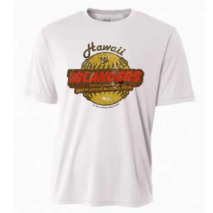 Hawaii Islanders Minor League Baseball Team Distressed Cooling Performance Crew T-Shirt