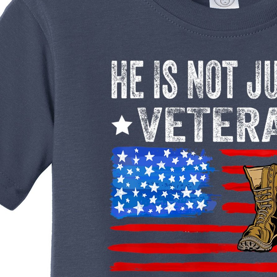 He Is Not Just A Veteran He Is My Grandpa Toddler T-Shirt