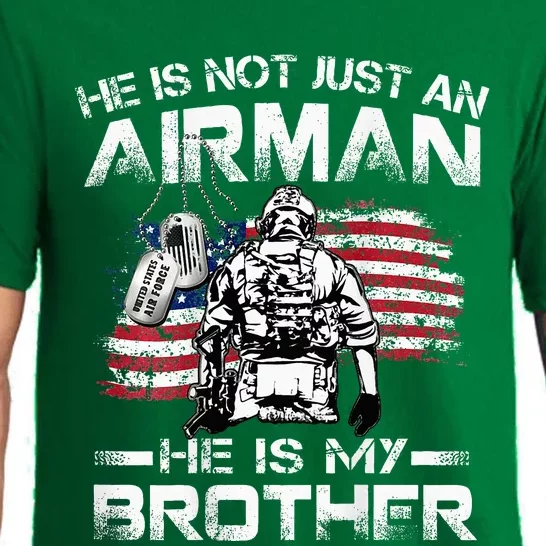 He Is Not Just An Airman He Is My Brother Usaf Graduation Pajama Set