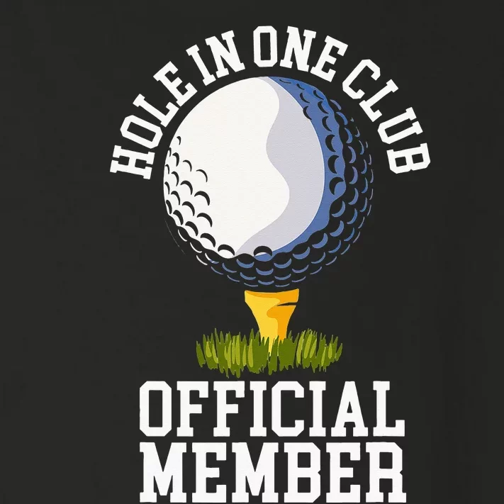 Hole In One Club Golf Club Golfer Hole In One Toddler Long Sleeve Shirt