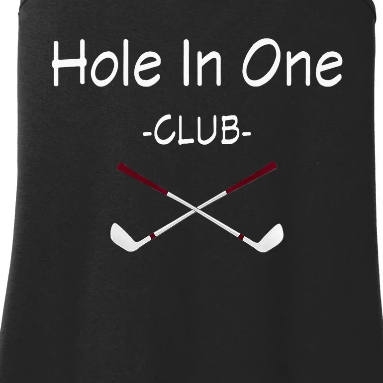 Hole In One Club Golf Ladies Essential Tank