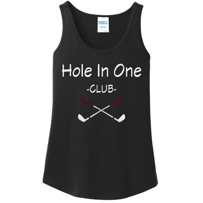 Hole In One Club Golf Ladies Essential Tank