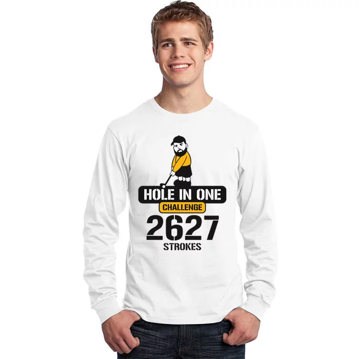 Hole In One Challenge 2627 Strokes Tall Long Sleeve T-Shirt