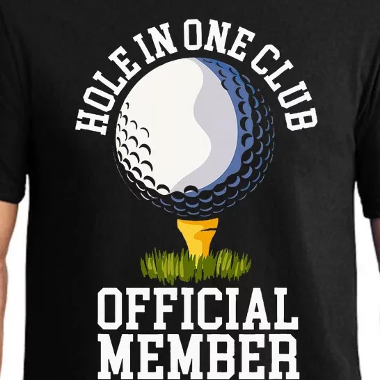 Hole In One Club Golf Club Golfer Hole In One Pajama Set