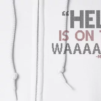 Help Is On The Waaaaay! Mrs. Doubtfire Full Zip Hoodie