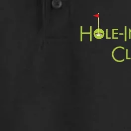 Hole In One Club Golfing Graphic Design Golf Hole In One Dry Zone Grid Performance Polo