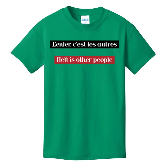 Hell Is Other People Kids T-Shirt