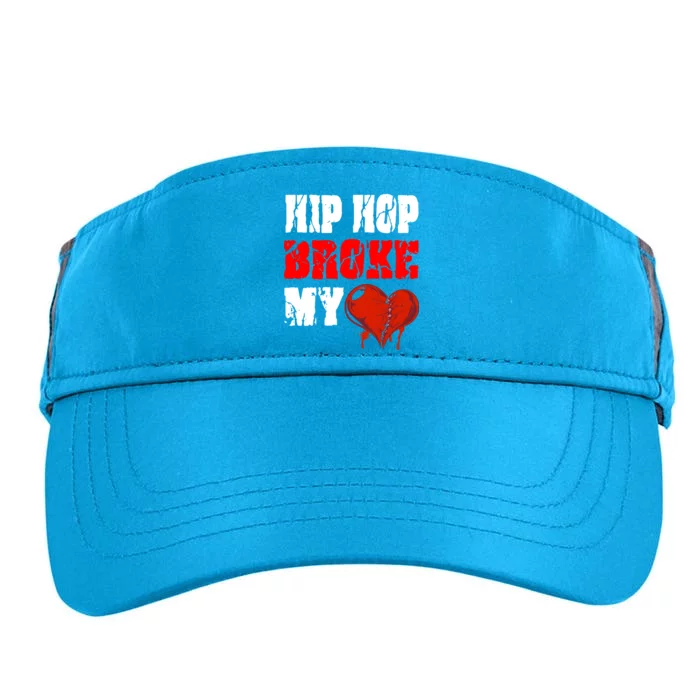 Hip Hop Broke My Heart Adult Drive Performance Visor