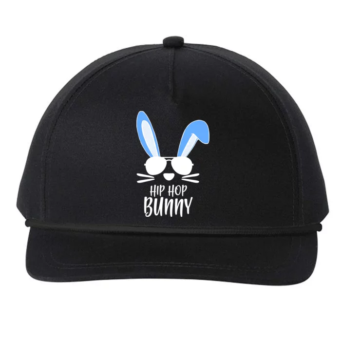 Hip Hop Bunny Snapback Five-Panel Rope Hat