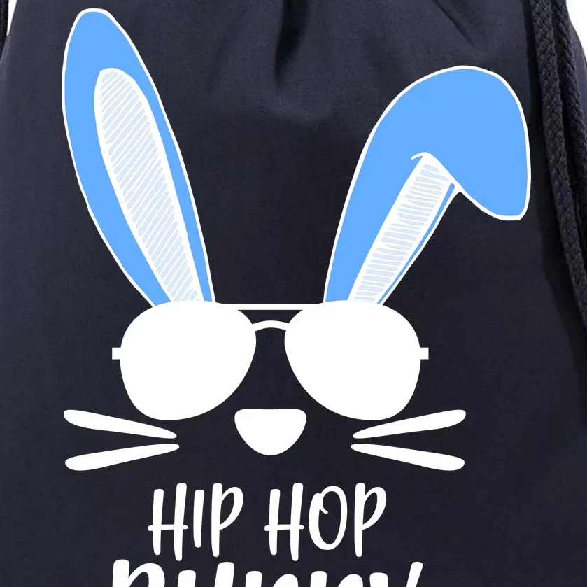 Hip Hop Bunny Drawstring Bag