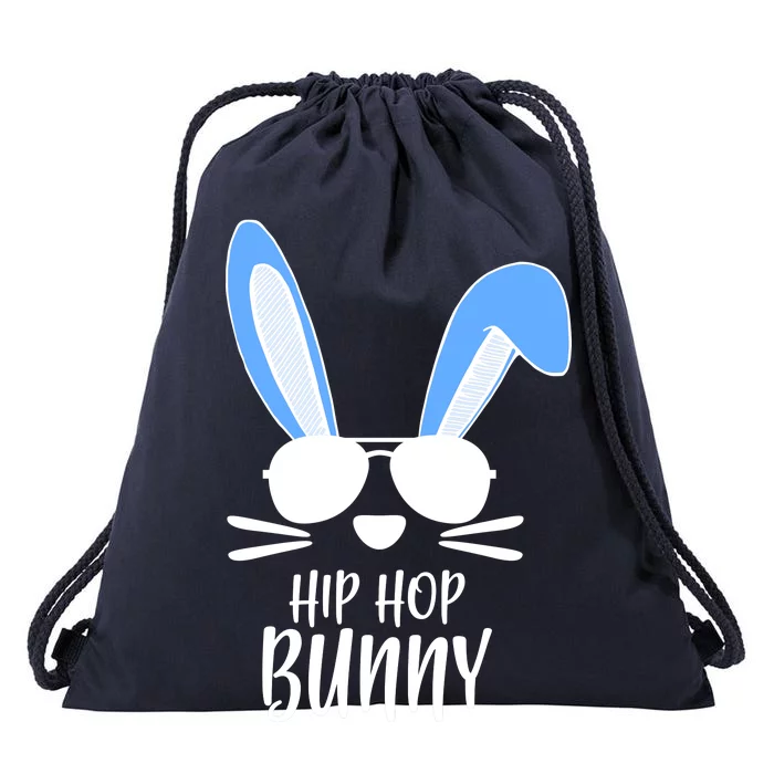 Hip Hop Bunny Drawstring Bag