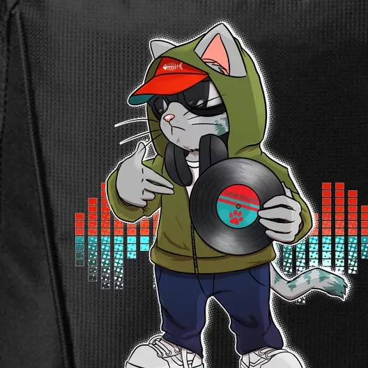 Hip Hop DJ Cat Catnip Records City Backpack