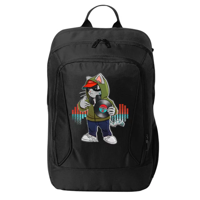 Hip Hop DJ Cat Catnip Records City Backpack