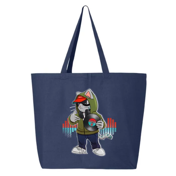 Hip Hop DJ Cat Catnip Records 25L Jumbo Tote