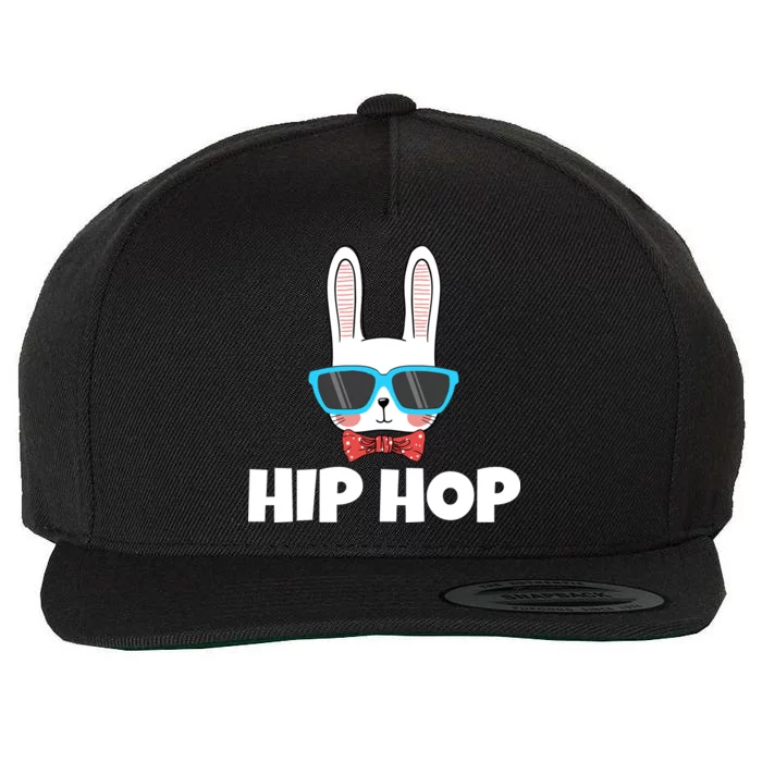 Hip Hop Easter Bunny Wool Snapback Cap