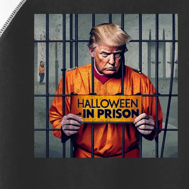 Halloween In Prison Funny Usa Political Toddler Fine Jersey T-Shirt