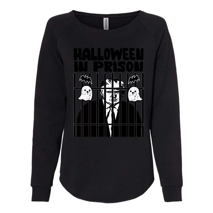 Halloween In Prison Funny Usa Political Womens California Wash Sweatshirt