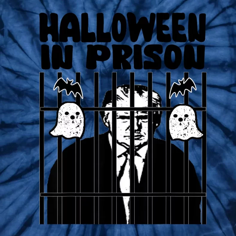 Halloween In Prison Funny Usa Political Tie-Dye T-Shirt