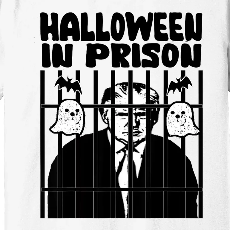 Halloween In Prison Funny Usa Political Premium T-Shirt