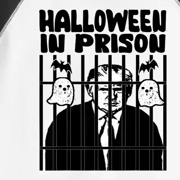 Halloween In Prison Funny Usa Political Toddler Fine Jersey T-Shirt