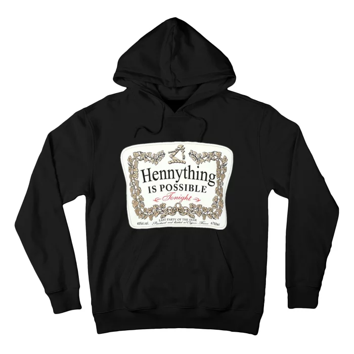 Hennessy hoodie outlet red