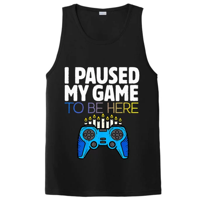 Hanukkah I Paused My Game to be here Controller Gamer Performance Tank